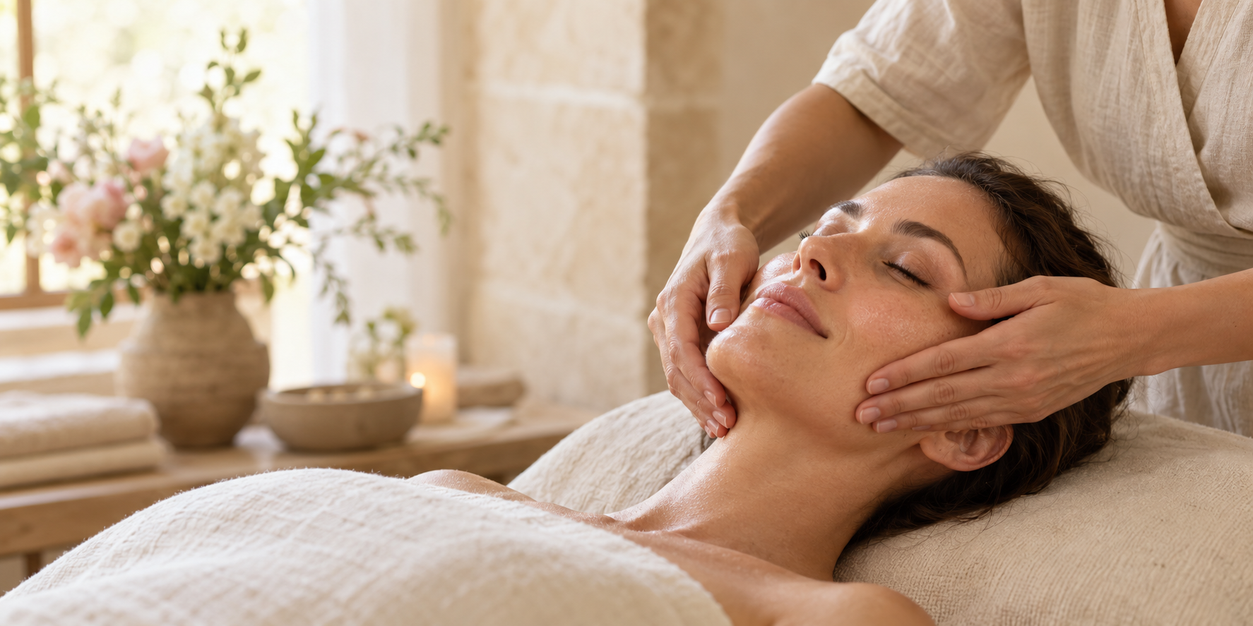 Massage facial Kobido